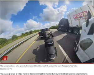 海外発!Breaking News】奇跡の生還ライダー 無謀な運転を悔い 海外発!Breaking News】奇跡の生還ライダー 無謀な運転を悔い