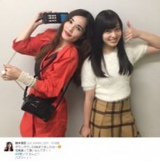 【エンタがビタミン♪】橋本環奈＆平野ノラ　異色ツーショットも「決めポーズが同じ！」