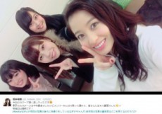 【エンタがビタミン♪】橋本環奈、デコ出しで大人っぽく変身　メンバーと並ぶ姿がお姉さんのよう