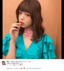 【エンタがビタミン♪】藤田ニコル、“胸の谷間”がエロいと評判　盛っていると種明かし「本当に壁だよ」