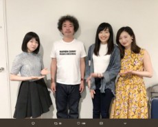 【エンタがビタミン♪】武田梨奈、奥田民生ライブに登場　「可愛い」後輩を入れて記念写真