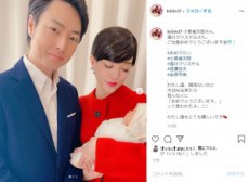 【エンタがビタミン♪】小泉進次郎氏＆滝川クリステルのものまねで『細かすぎて』準優勝の2人　新作の親子ショット公開