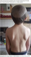 【海外発！Breaking News】「あのオジサンと同じ頭にして！」面白ビデオを見た5歳児、兄にヘアカットを依頼（英）