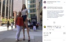 【海外発！Breaking News】身長205センチ、脚の長さ134センチ　世界一長い脚を主張する女性「今の自分が好き」（韓国）＜動画あり＞