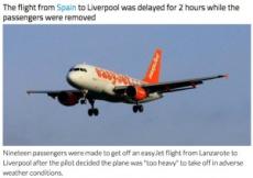 【海外発！Breaking News】「お願い、降りて」英旅客機が重すぎて離陸できず、7.7万円で乗客に降機を呼びかける（スペイン）＜動画あり＞