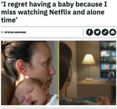 【海外発！Breaking News】「子供を産んだことを後悔している」新米ママの本音に思いやり溢れるアドバイスが集まる