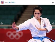 「道着着ている時と印象が全然違って...」東京五輪・女子空手銀メダリスト、番組の衣装姿披露　「何着ても似合う」