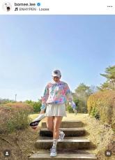 大韓民国女子プロゴルファー☆ イ・ボミ直筆サイン入り 写真証明