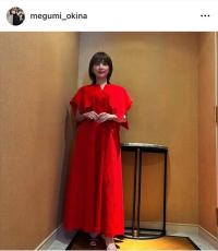 美しく尊い」奥菜恵45歳、シックな黒ドレス姿で圧倒的な美