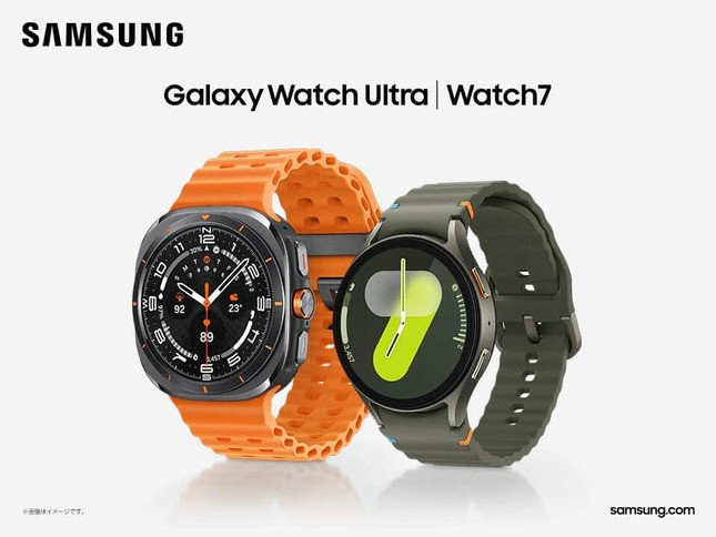 「Galaxy Watch Ultra」＆「Galaxy Watch7」　 SuicaやiDも使えるスマートウォッチ