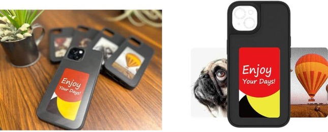 NTTドコモ、写真やイラストを表示できる　電子ペーパー搭載iPhoneケース