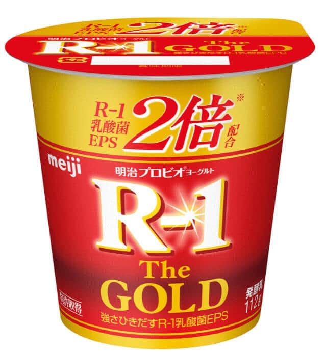 明治、食べるタイプの「ヨーグルト R-1 The GOLD」発売　多糖体「R-1乳酸菌EPS」を2倍配合