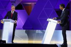 ２党首が最終テレビ討論　英総選挙