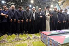 ハマス指導者、イランで葬儀