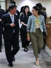 茂木氏、タイ最大与党党首と会談