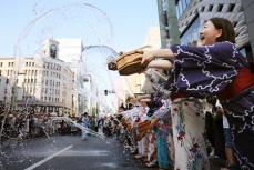 銀座よ涼しくなれ