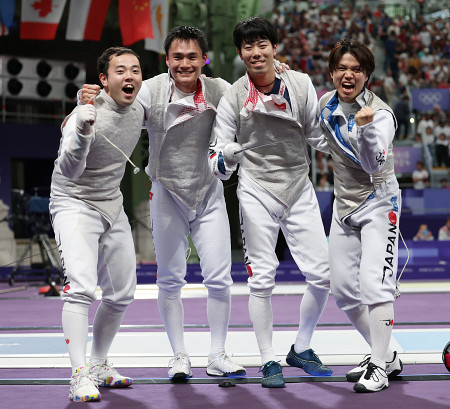 日本、銀メダル以上確定　パリ五輪