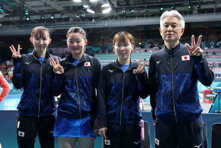 日本女子、銀以上確定　パリ五輪