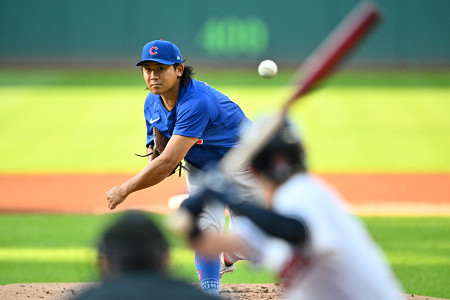 今永、勝敗つかず　大リーグ