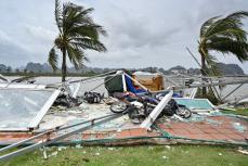 ベトナムの台風被害