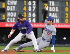 大谷、イチロー抜く５７盗塁　大リーグ