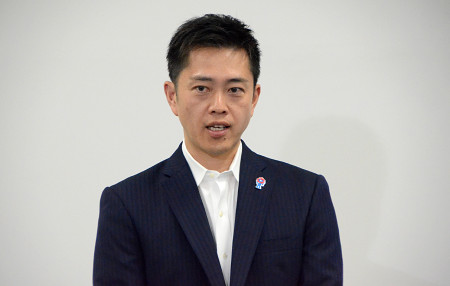 吉村氏、代表選実施を要求