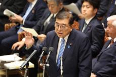 石破首相、企業献金禁止に否定的