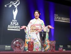 竹田が年間最優秀選手　女子ゴルフ