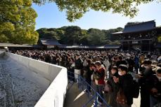 明治神宮の初詣客