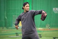 自主トレを公開した木浪　プロ野球