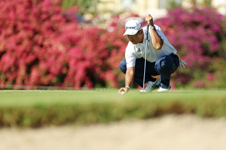 松山、暫定２６位　米男子ゴルフ