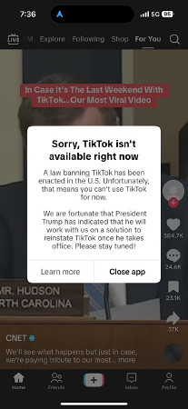 ＴｉｋＴｏｋ、サービス停止