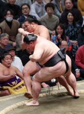 綱とり豊昇龍、２敗目