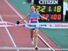 小林が２位　大阪国際女子マラソン