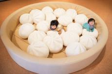 生春巻きの〝具〟になれる遊具、福岡に登場　 マントウの仲間入りも...大人も子供も「アジびをアジみ！」