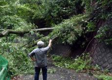 【台風13号】神奈川、8日夜にかけ土砂災害に厳重警戒を　横浜気象台が呼びかけ