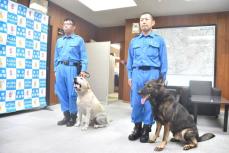 枕カバーをクンクン…不明の83歳男性見つけた　神奈川県警の警察犬2匹お手柄