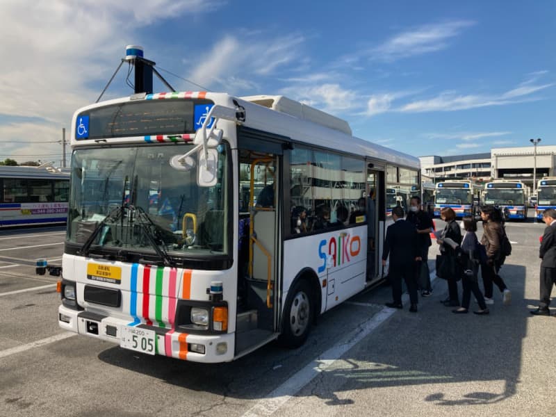 川崎鶴見臨港バス、公道で自動運転の実証実験　導入には多くの課題