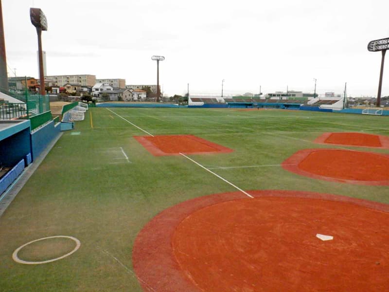 厚木の及川球技場、4月から「ツユキ及川球技場」に　国体でソフトボール競技場として使用