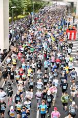 神奈川マラソンが4年ぶり開催、4435人完走　ハーフ男子は中大・高沼一颯が初優勝