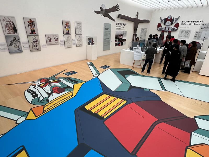 横須賀で巨大ロボットアニメ展　「マジンガーZ」「機動戦士ガンダム」…60年の歴史とデザインの変遷振り返る