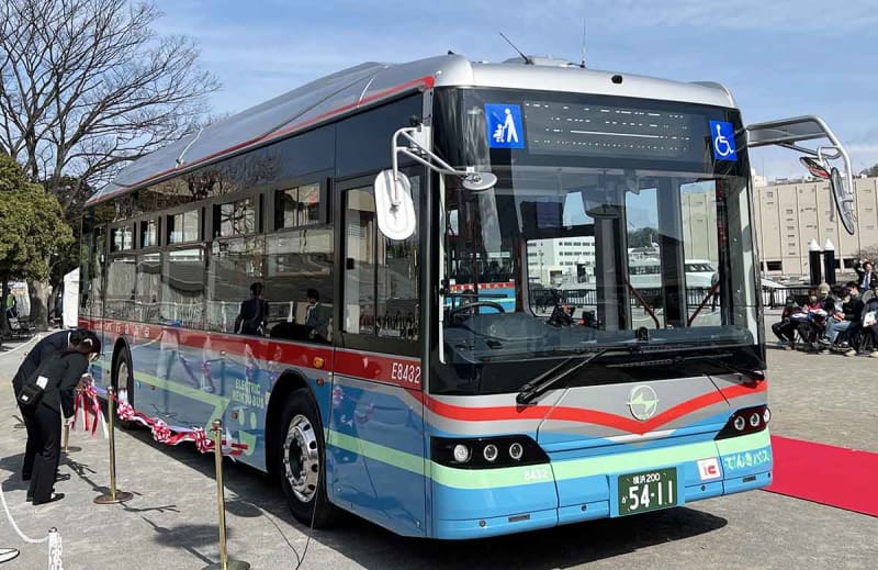 京急バス、横須賀で大型EVバス導入　年間約20トンのCO2削減