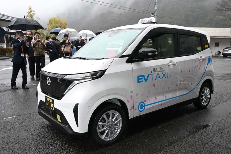 箱根に軽EVタクシー　神奈川県内初導入、狭い道や連続急カーブにも対応