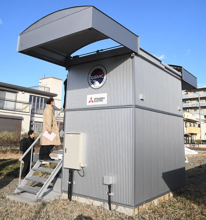 鎌倉に「宇宙空間観測所」　三菱電機の新施設、運用1年でメディア初公開