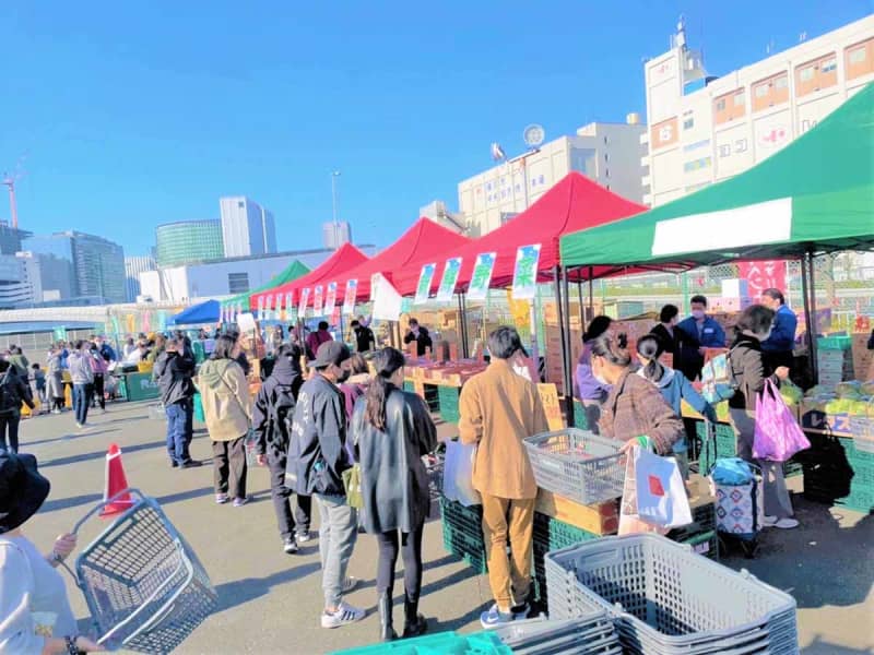 市場の新鮮食材メニューがキッチンカーに　横浜で25.26日「場外マルシェ」