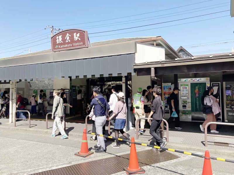 鎌倉のGW観光客は昨年並み、極端な混雑生じず　市は対策も「肩すかし」、市長は「分散化したのでは」