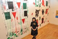 パレスチナの平和願い、相模原で美術家・上條陽子さんと現地作家の展示会
