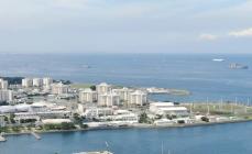 米原子力潜水艦「スプリングフィールド」　横須賀基地を出港