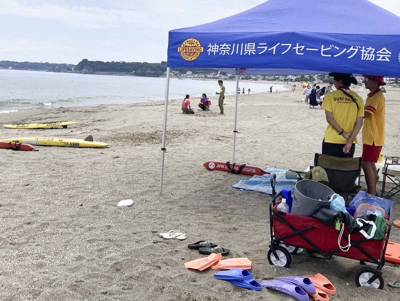 海水浴場が開設されない神奈川・三浦の3海岸　水難事故防止でライフセーバー配置　「遊泳は控えて」