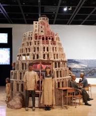 川崎・岡本太郎美術館で「夏のアートキャンプ展」　自由な作品、創作現場も